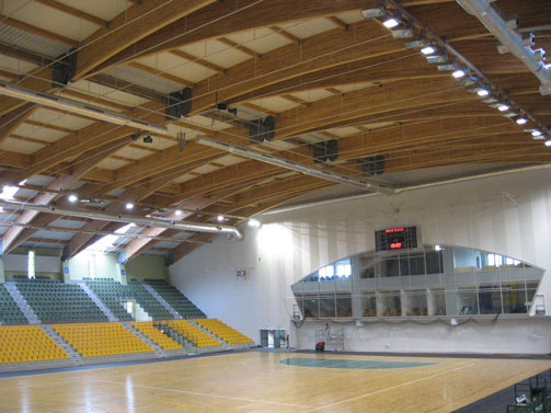 Polish Sports Arena with 4 x AX88s